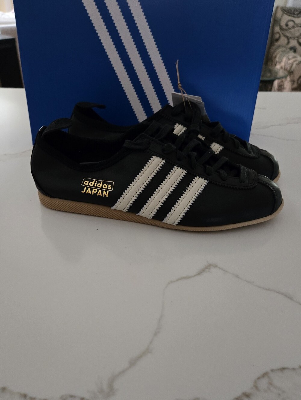 NWT adidas JAPAN SHOES - core black / alumina / gold metallic×